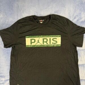 Jordan black Paris tee, men Size 3XL